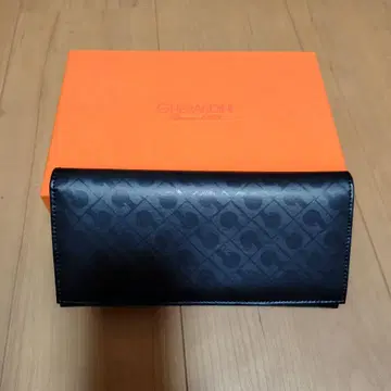 [미사용 새상품] GHERARDINI 블랙 장지갑