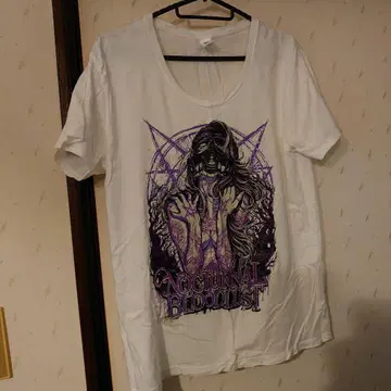 NOCTURNAL BLOODLUST (노크브라) 라이브 티셔츠 화이트 M