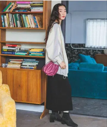 니코앤드 리브 니트 스커트