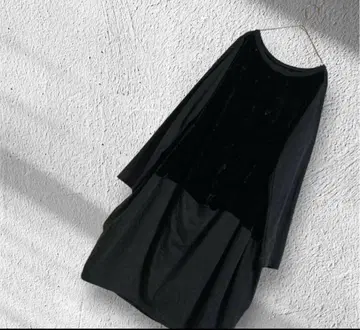 빅 사이즈! DAMA collection 벨로아 절개 티셔츠 3 L