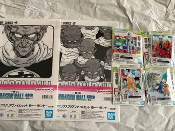 제일복권 드래곤볼 40주년 클리어 파일 아크레토 세트