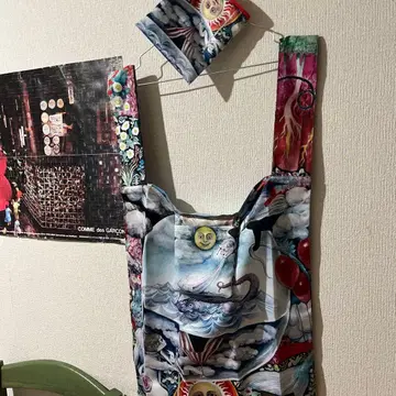 히구치 유코 CIRCUS 전 아트 디자인 에코백 히구치 유코 새상품급