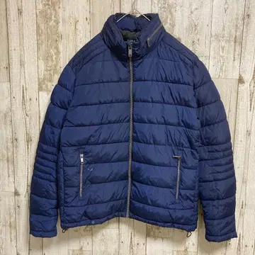 자라 ZARAMAN 블루종 자켓 블루 충전솜 후드 부착 XL