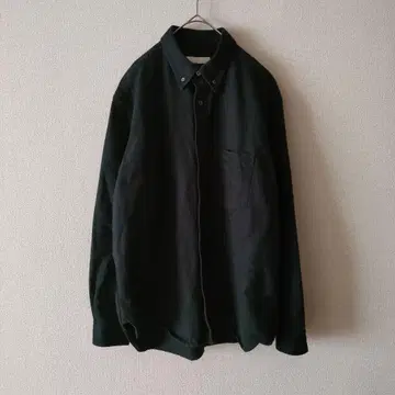 02201-0004 페이퍼 코튼 와이드 버튼 다운 셔츠