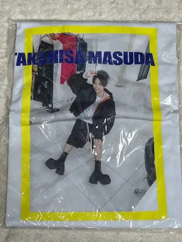 미사용 새상품 NEWS 마스다 타카히사 키도아이라쿠 굿즈 T셔츠 (기)