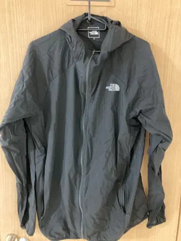 THE NORTH FACE XL 블랙 나일론 자켓