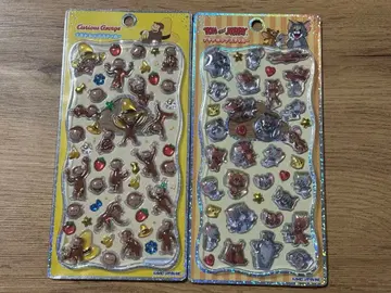쁘띠 드롭 스티커 톰과 제리 오자루의 조지 2개 세트