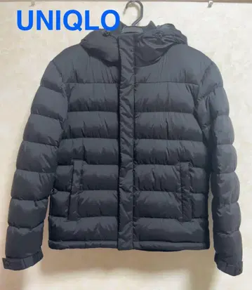 [새상품급] UNIQLO 다운 자켓 후드 부착 M 사이즈 블랙