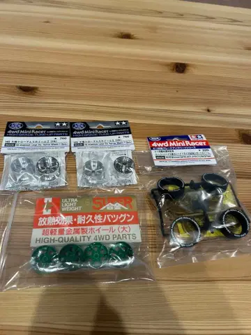 가격 인하된 미사용 새상품 미니 사륜구동용 휠 세트