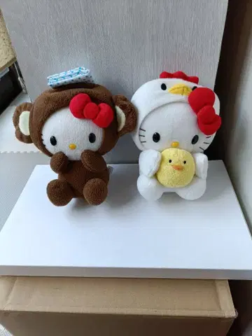 헬로키티 봉제 인형 세트