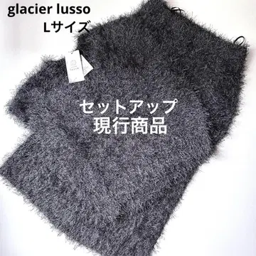 택 포함 새상품 glacierlusso 그라시아 페더 셋업 허니즈