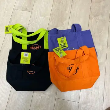 Trader Joe's 미니 토트백 할로윈 한정판 4색 세트