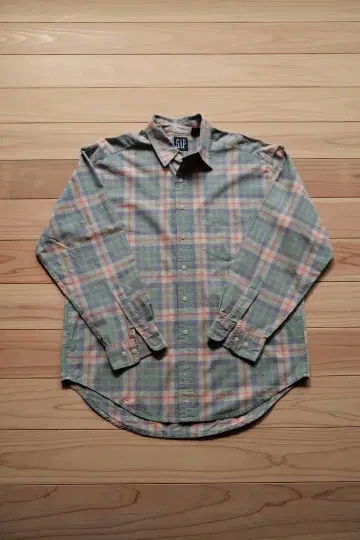 90s~00s GAP 마드라스 체크 셔츠 빈티지