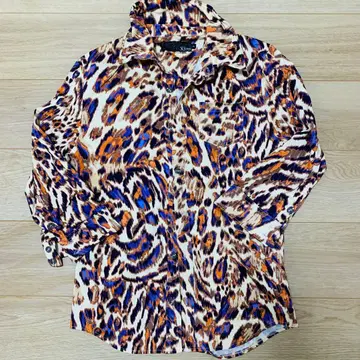 Xfrm 레오파드 무늬 긴팔 셔츠