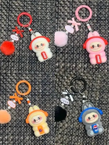 신상 Labubu*러브러브 키링 4개 세트