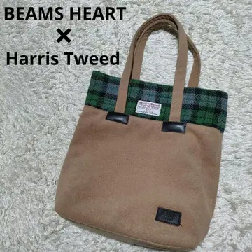 빔즈 x 해리스 트위드 토트백