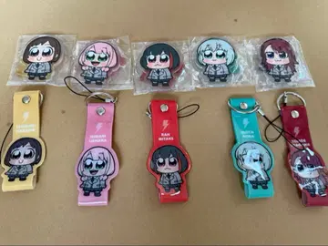 뱅드림 Afterglow 아크릴 & 스트랩 전종