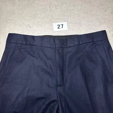27 미사용 COS 코스 슬랙스 네이비 울 가을 겨울용 46