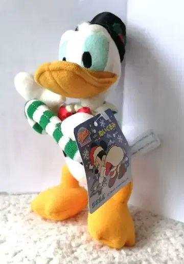 도널드 덕 & 구피 봉제 인형