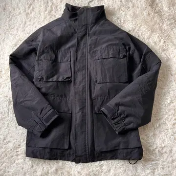 현행 택 TAKEO KIKUCHI 다운 코트 라이너 2way 블랙 M