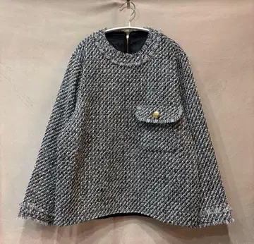 새상품급 Rirandture 리랜드트루 트위드 풀오버 블랙