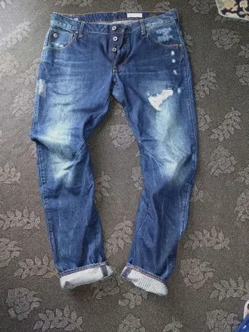 빅 사이즈 청바지