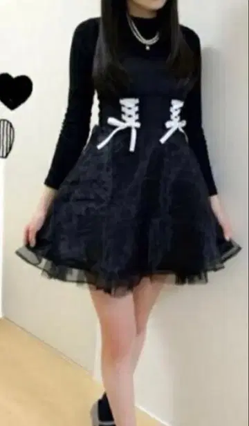 [ Honey Cinnamon ] 허니시나몬 발레리나 원피스