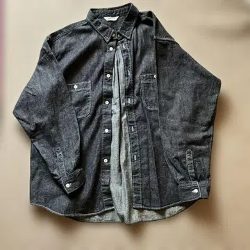 하베스티 데님 오버 셔츠
