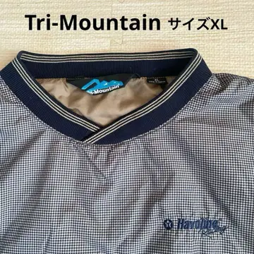 [레어] Tri-Mountain 트라이마운텐 풀오버 나일론