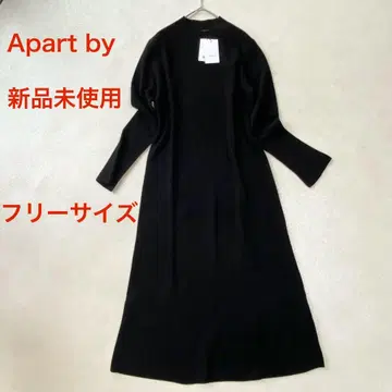 [미사용 새상품] Apart by 롱 니트 원피스 프리 사이즈 블랙