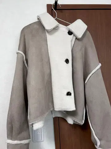 Heather 코트 무스탕