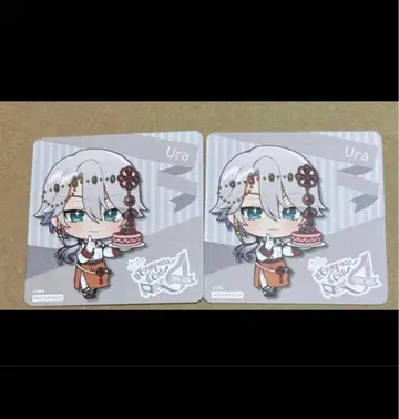 나침반 나침반 카페 코스터 뒷면 2장