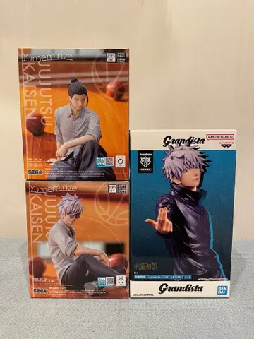 주술회전 피규어 묶음 판매 3종 세트