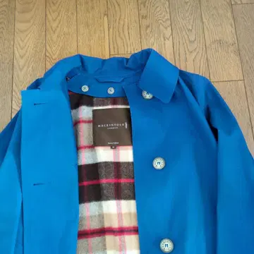 MACKINTOSH LONDON 스텐카라 코트 파랑 사이즈 36