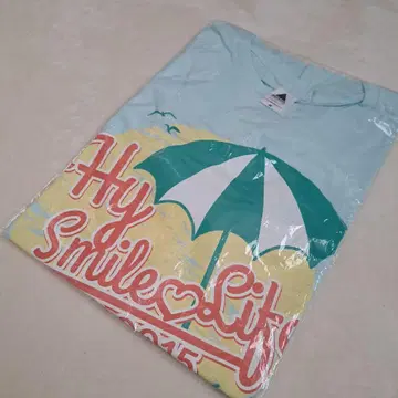 HY 라이브 투어 T셔츠 2015 Smile LIFE 투어 스카이블루