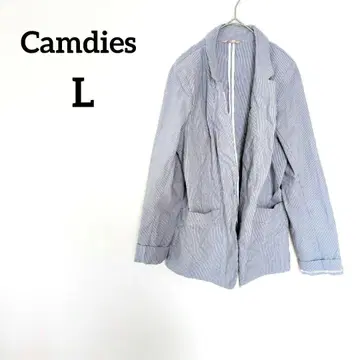 새상품급 Camdies [ L ] 스트라이프 자켓 아우터 캐주얼