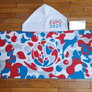 EXPO 2025 냉감 타월 컬러풀 디자인