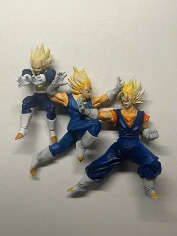 드래곤볼 베지터 베지트 피규어 3체 세트 [받침대 없음]