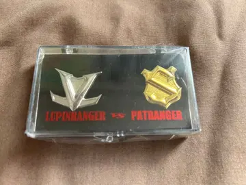 루팡레인저 vs 패트롤레인저 메탈 핀 배지 세트 미개봉 새상품