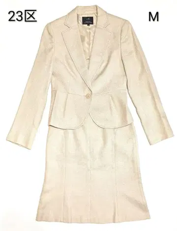 23구 포멀 셋업 베이지 트위드 라메 / M (38)