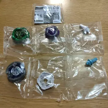 베이블레이드 부품 세트 6개 캠페인 플러스원 비트 덤 포함