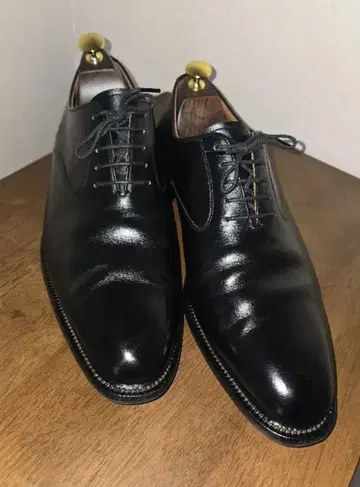 스코치 그레인 가죽 신발 26.5 새상품급 타쿠미