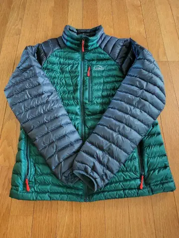 L.L.Bean 다운 자켓 M REG 그린/네이비