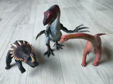 공룡 피규어 3체 세트