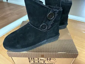 BEACH FEET 블랙 어그 부츠