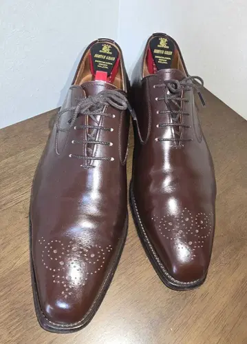 스코치 그레인 가죽 신발 26.5 새상품급 타쿠미
