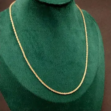 빈티지 골드 로프 체인 목걸이