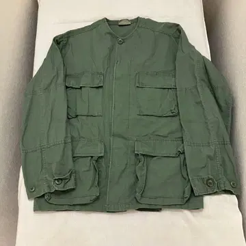 로스코 BDU 자켓 정글 퍼티그 립스탑 노카라