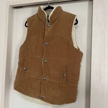 AZUL by moussy 코듀로이 베스트 슬리브리스