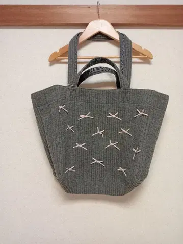 gypsophila 지프소피아 Town Bag M 리본 토트백